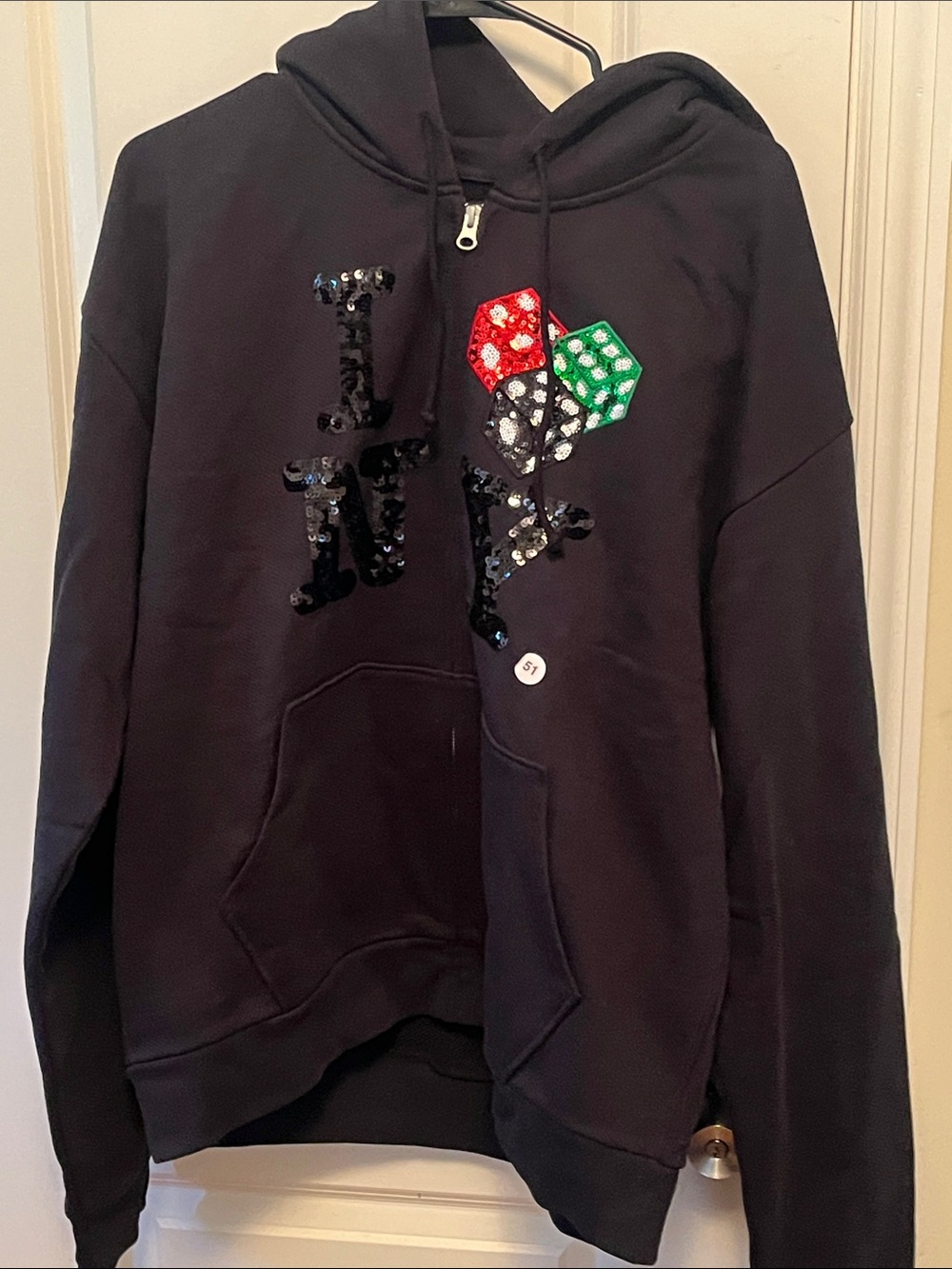 🔥 Denim Tears I ❤️ NY Dice Hoodie NWT